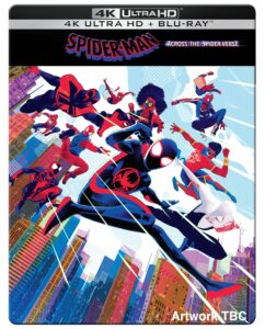 Spider-Man: Across The Spider-Verse 4K UHD Steelbook [Blu-ray] [Region A & B & C]