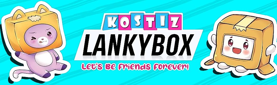Lankybox Foxy and Boxy Plushies Toys collection