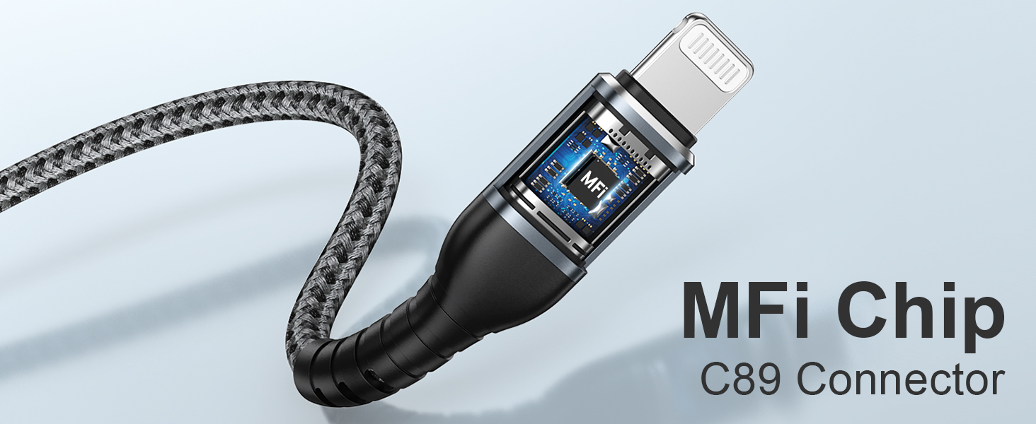 BLACKSYNCZE iPhone Charger Cable