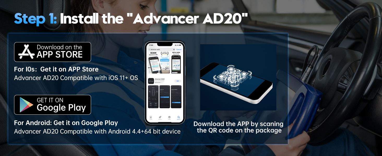 xtool ad20 obd2 code reader