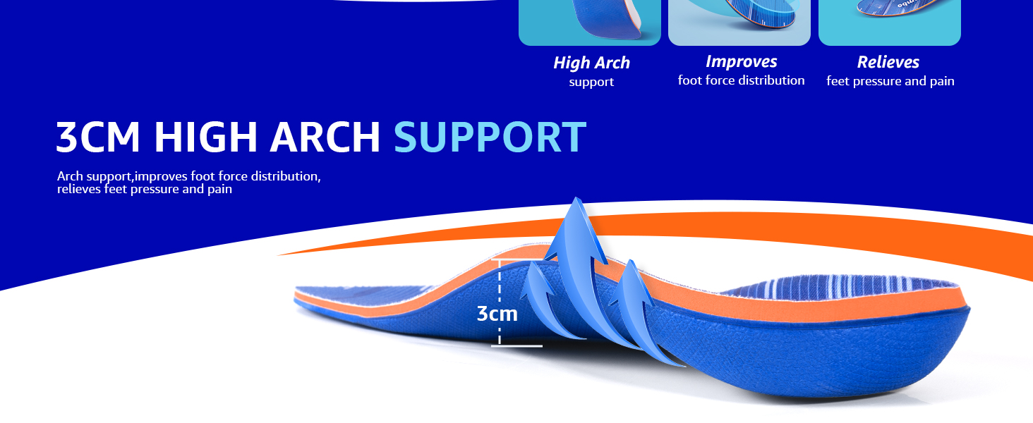 arch support insoles women