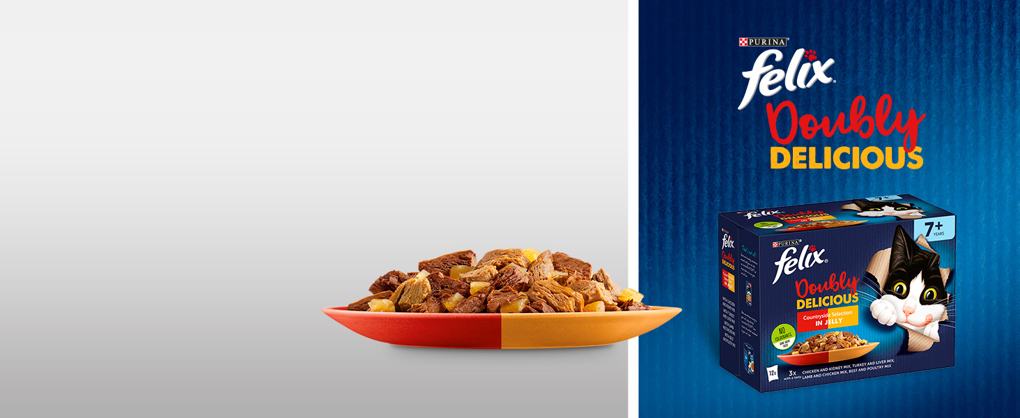 irrisistably tasty; AGAIL; purina; felix