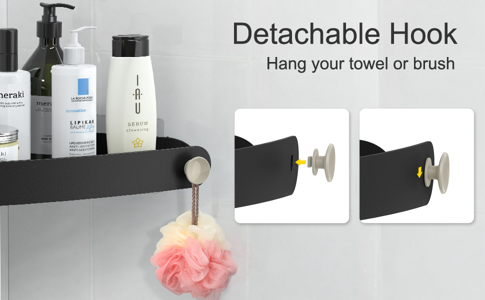 shower caddy black