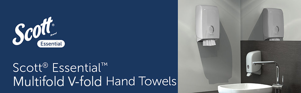 6656, 06656000, Scott Essential, Scott, Narrow Fold, Hand Towels, Paper Hand Towels, Paper Towel