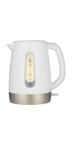 T4tec British designed TT - KT02UK Traditional Style Cordless Kettle - White