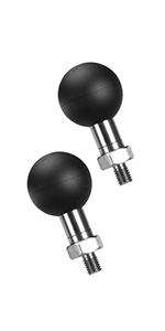 1.0 m6 post accessories anti-shake bracket double holder joint phone pillowball quadlock thread x 1