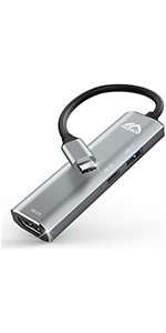 3 in 1 USB Type C to HDMI Adapter 