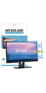 computer screen filter 25 in monitor anti glare screens anti blue light filter for screen 24 in