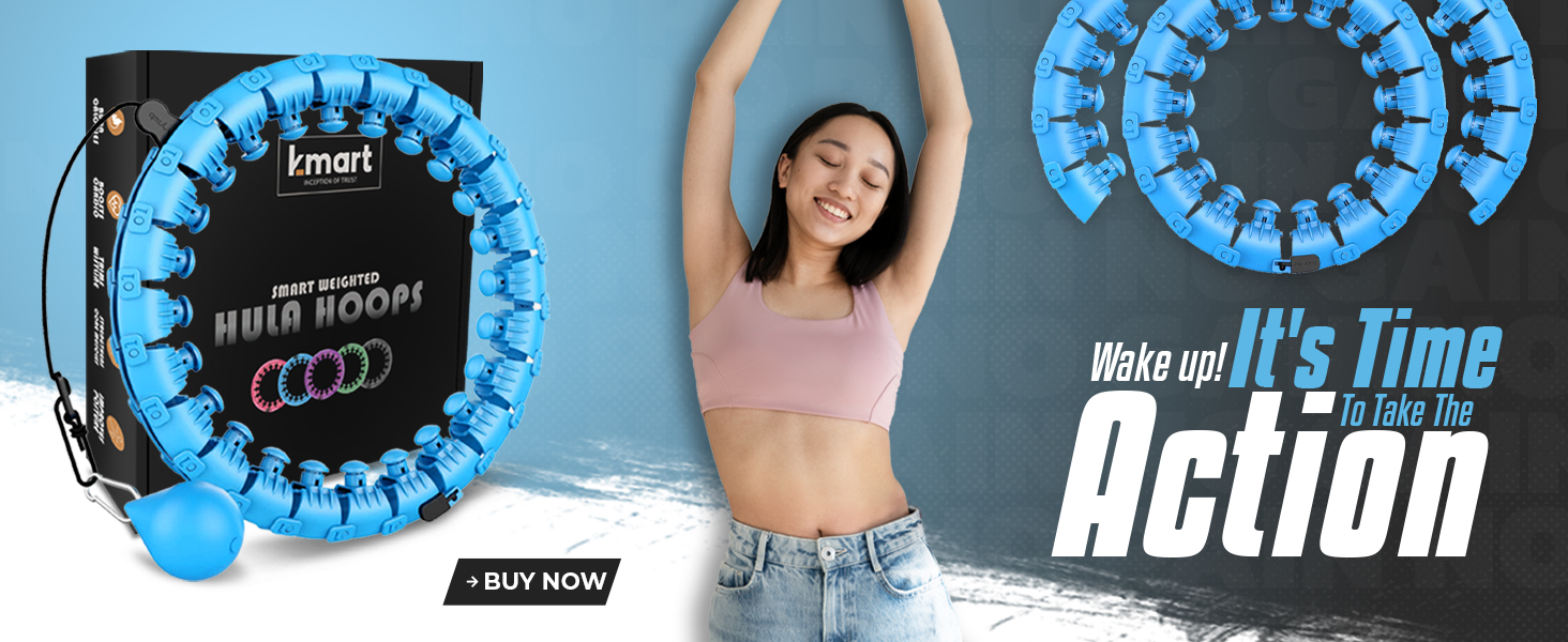 Weighted Hula hoops