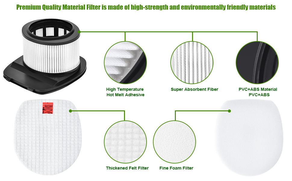 shark cordless vacuum filters