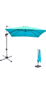 3M Patio Offset Umbrella
