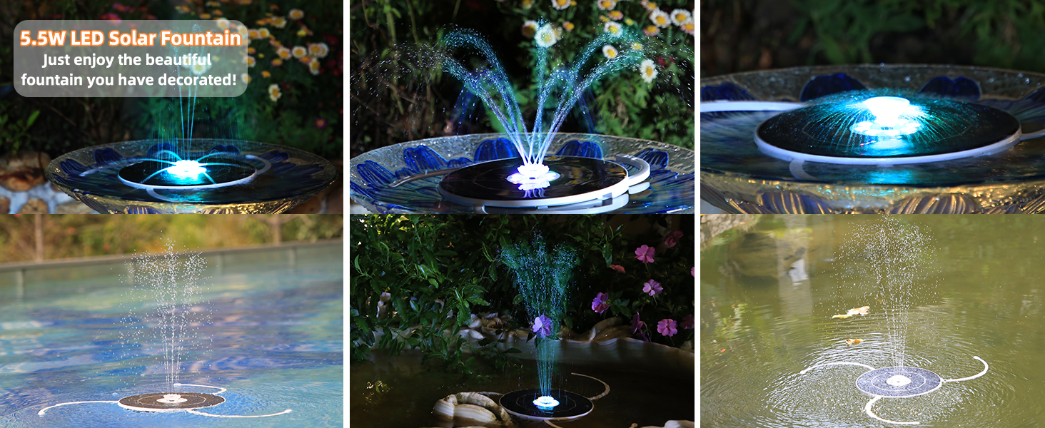 solar fountain