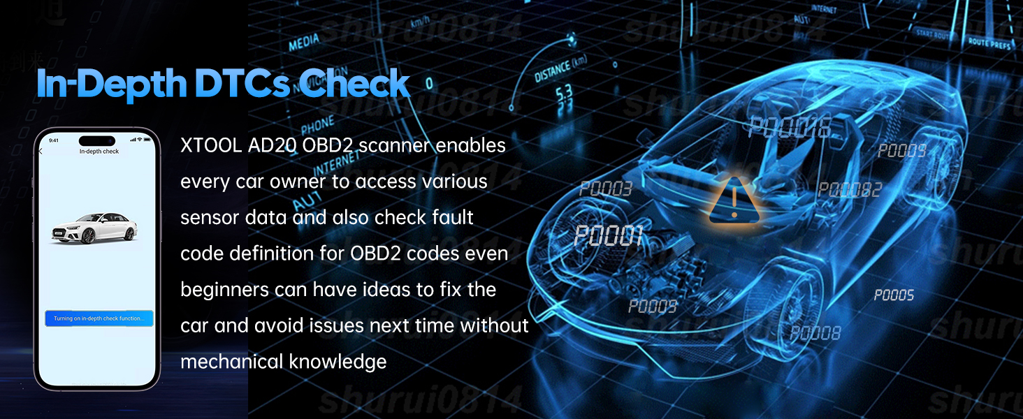 xtool ad20 car diagnostic scanner