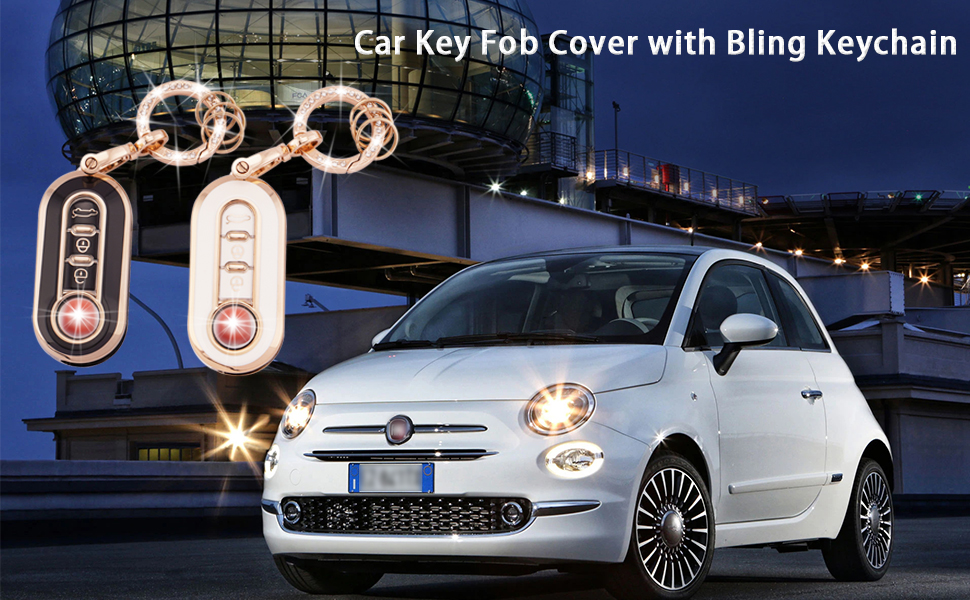 for Fiat key fob cover