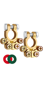 Battery Terminals 4 Way