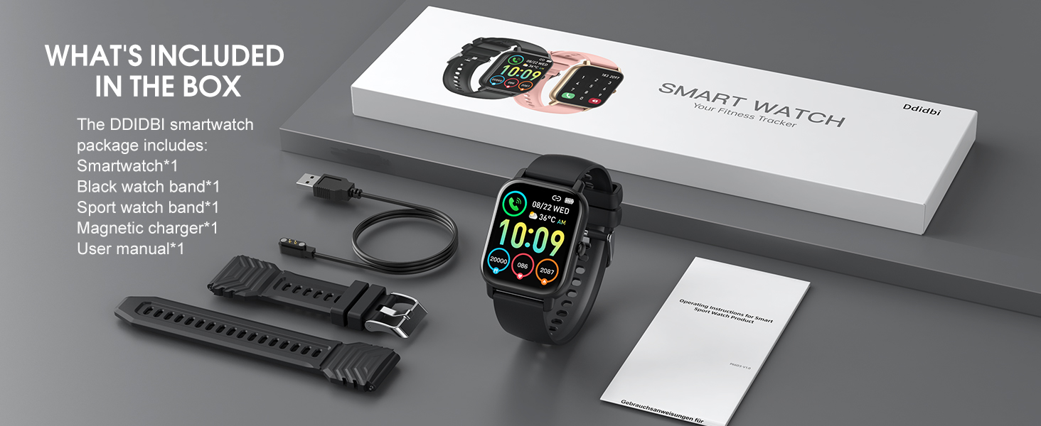 waterproof smart watches for women android watch for men smart watch strap smart watch charger