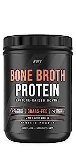 Grass Fed Bone Broth Protein Powder 400g