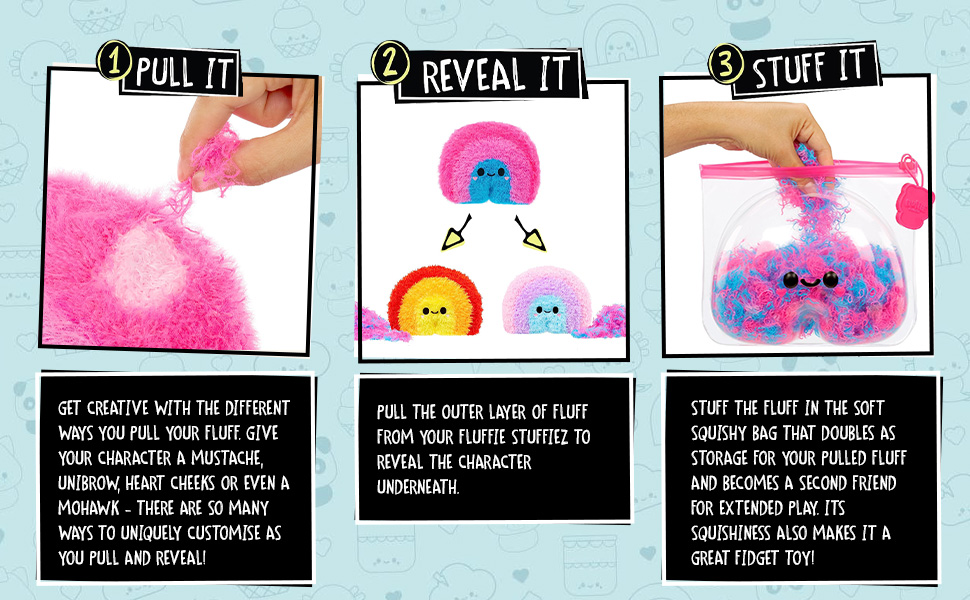 Fluffie Stuffiez Small Plush - Rainbow