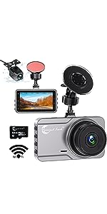 dash cam front and back