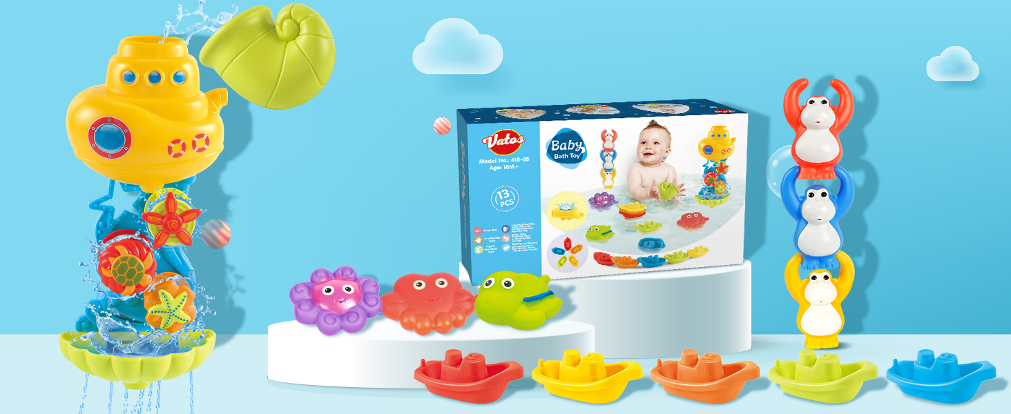 baby bath toy for toddlers 1-3 year old