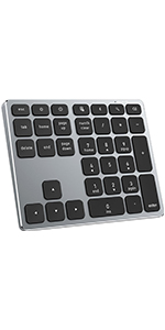 Wireless Bluetooth Number Keypad