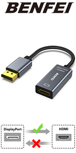 Active DisplayPort to HDMI Adapter