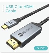 USB C to HDMI Adapter 4K, WARRKY [Gold-Plated Connector] USB Type C to HDMI Adaptor with Audio Ou...