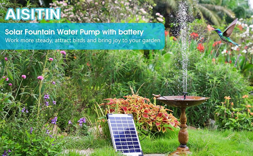 solar fountain