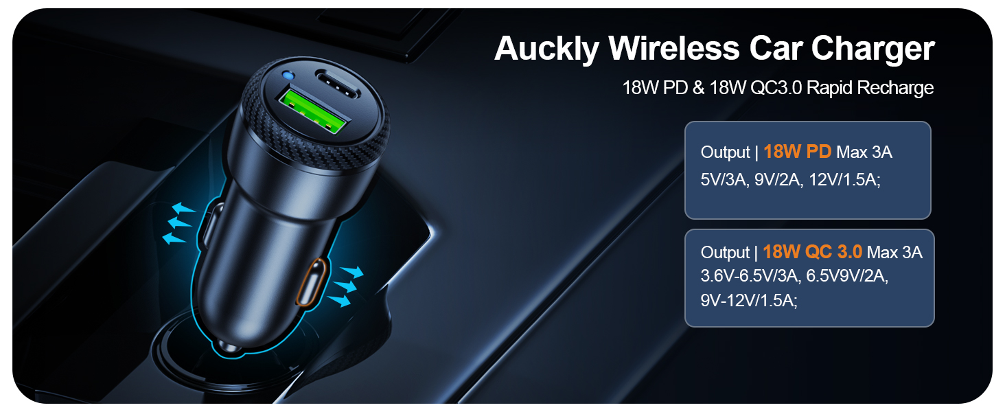 Car Phone Holder Wireless Charger