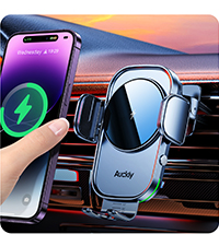 iphone car holder wireless charger