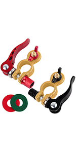 M8 Battery clamps quick release