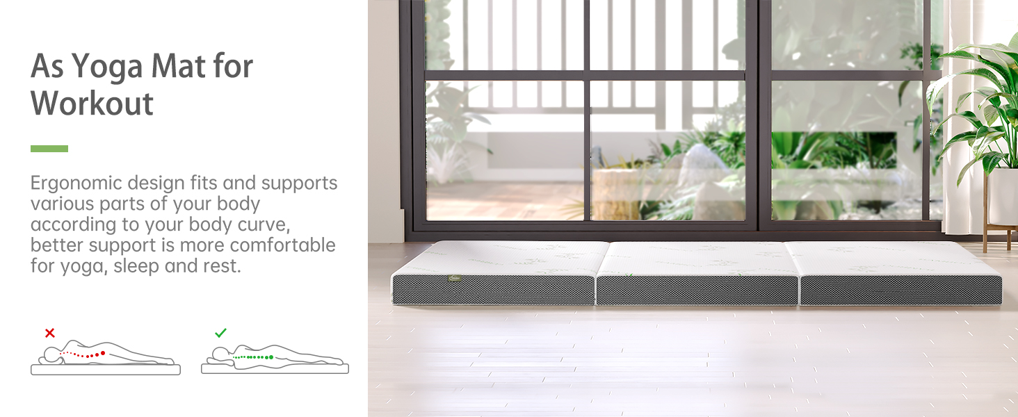 Tri Fold Mattress