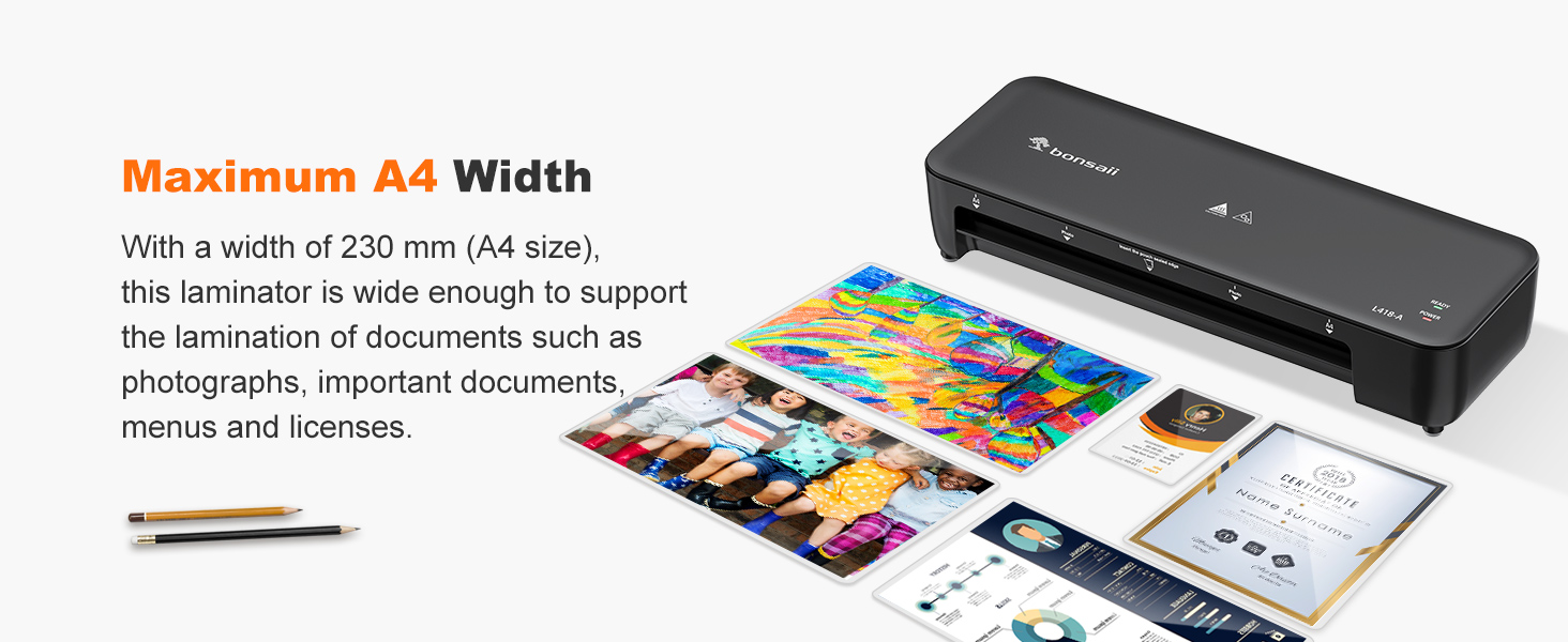 L418-A Maximum A4 Width