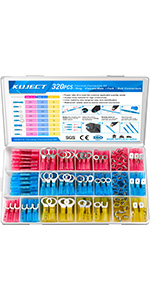 320pcs heat shrink connectors