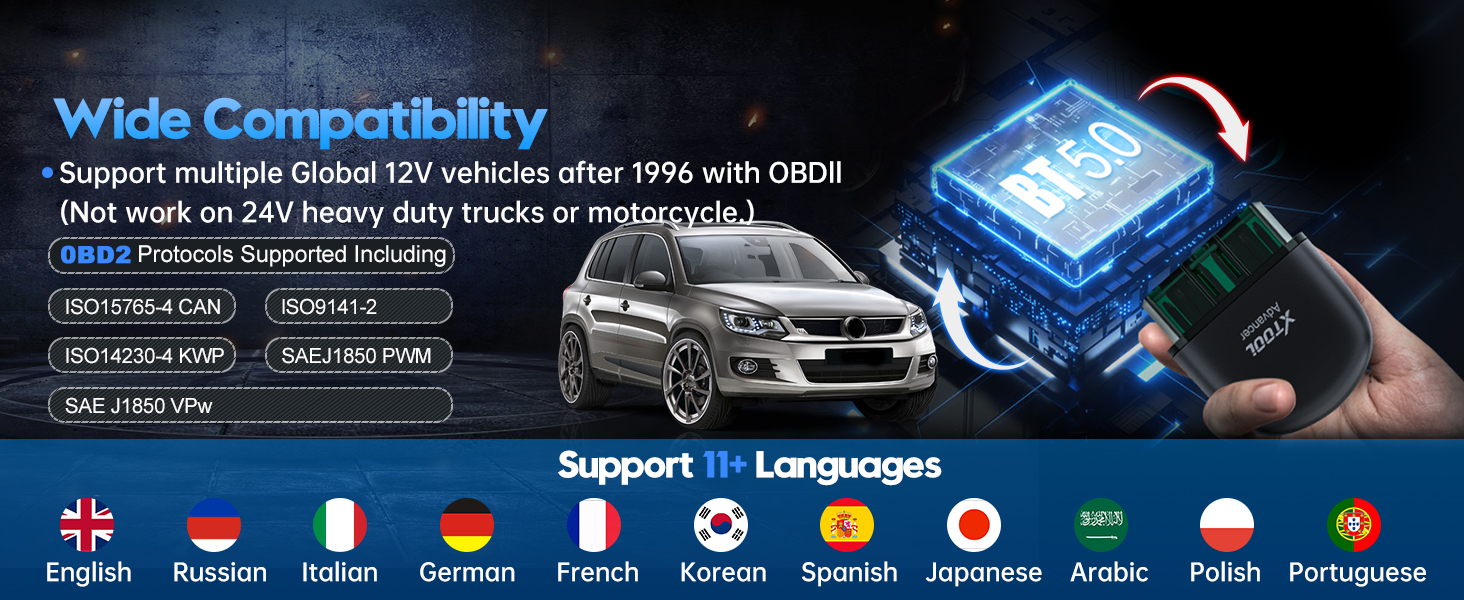 xtool ad20 obd2 scanner diagnostic tool