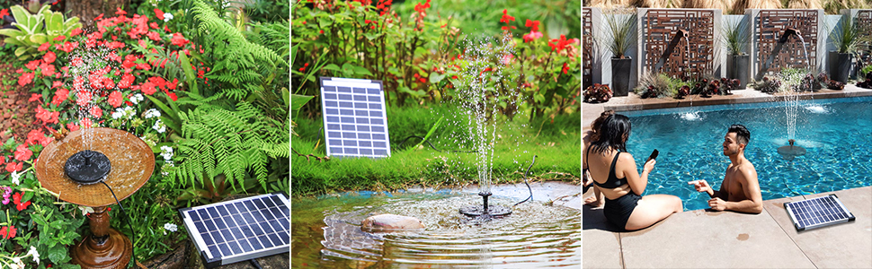 Solar fountain