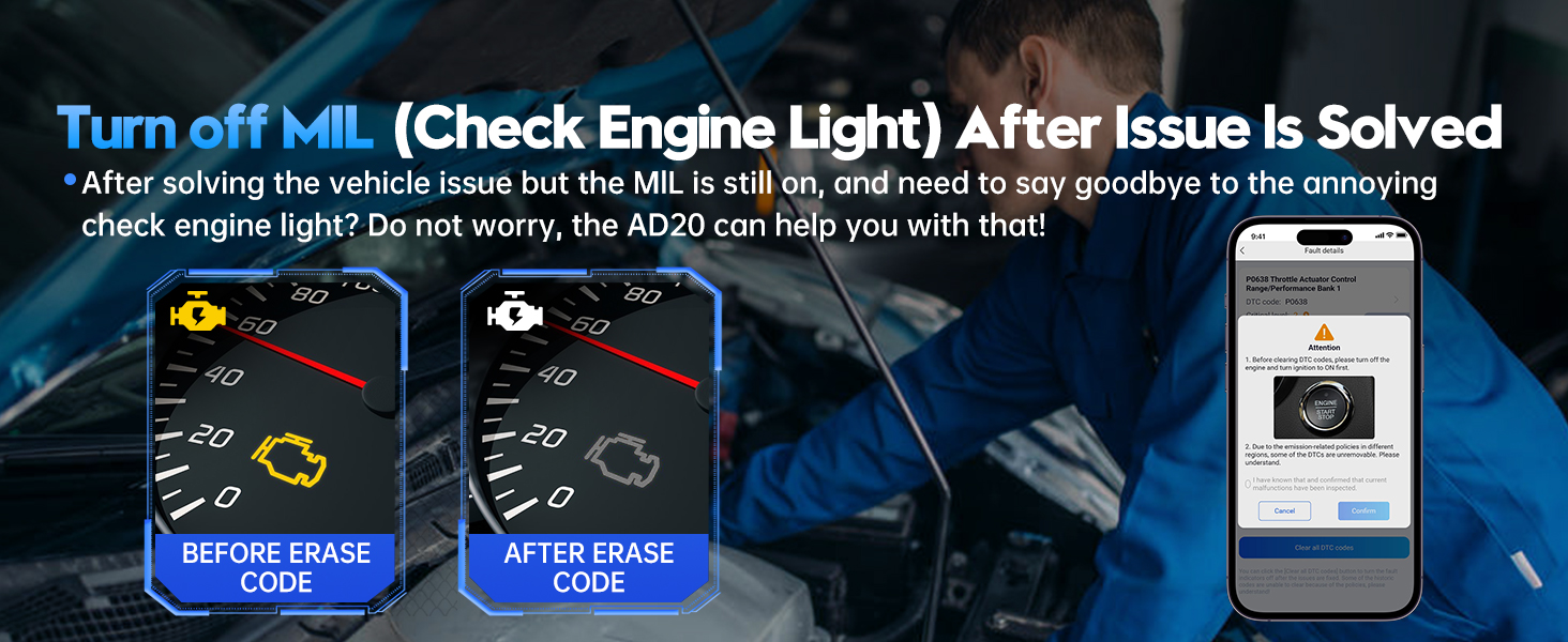 xtool ad20 obd2 code reader bluetooth