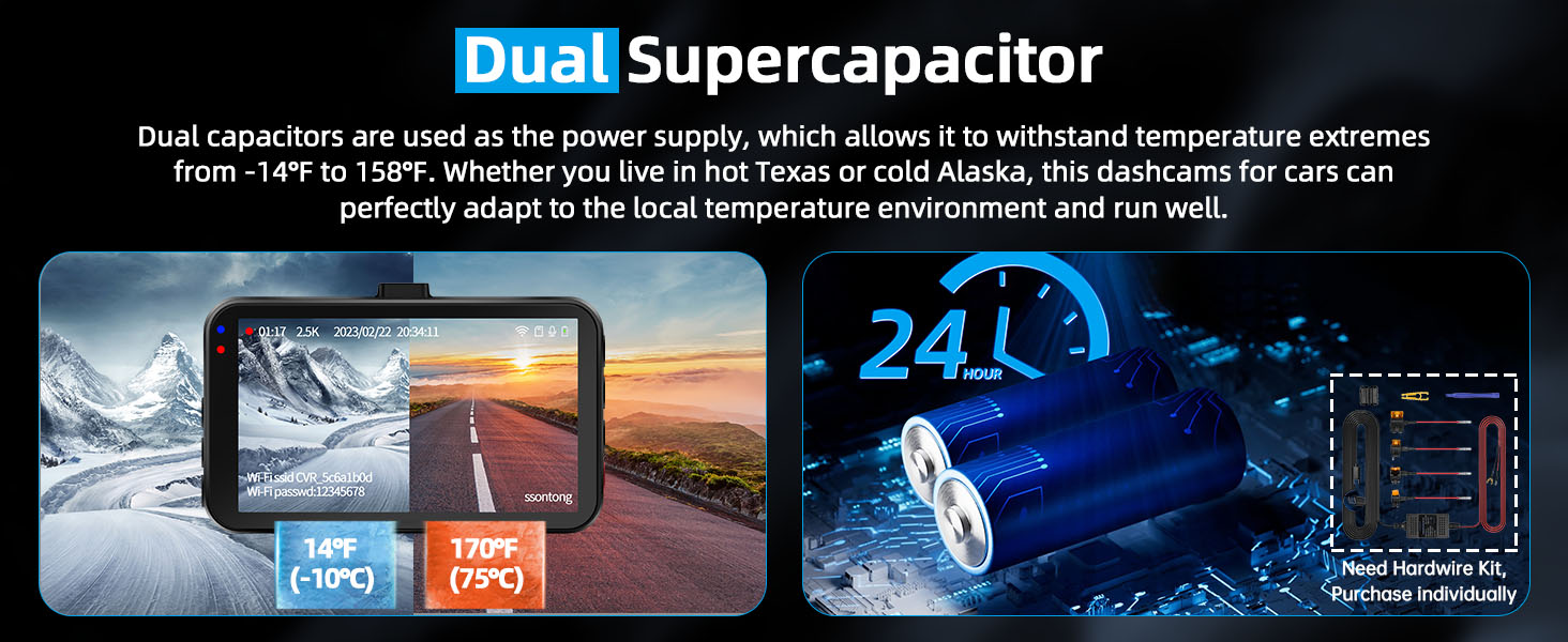best dash cam front and rear