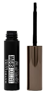 tattoo brow, brow tint, eyebrow tint, maybelline eyebrow, thin eyebrows, thicker eyebrows