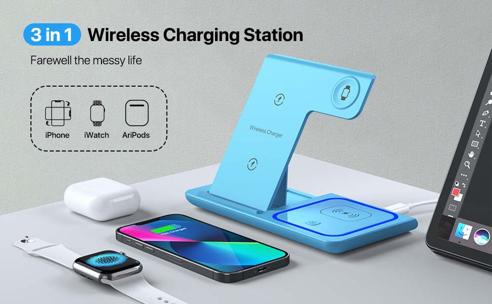 iPhone and Apple Watch Charging Dock
