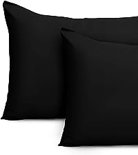PILLOW CASES BLACK
