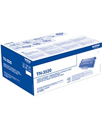 Genuine Brother TN-3520 black toner cartridge - Comparison