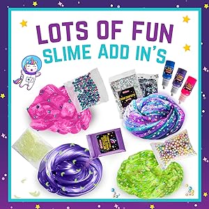 Galaxy Slime Arts & Crafts for girls age 4 5 6 7 8 9 10 11
