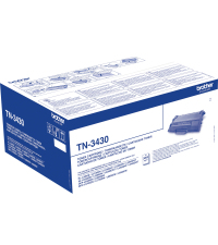 Genuine Brother TN-3430 black toner cartridge - Comparison