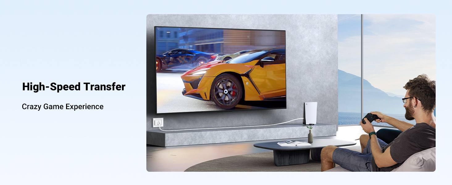 Flat Cat 6 LAN Cable