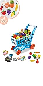 shopping cart toy for toddlers 64pcs