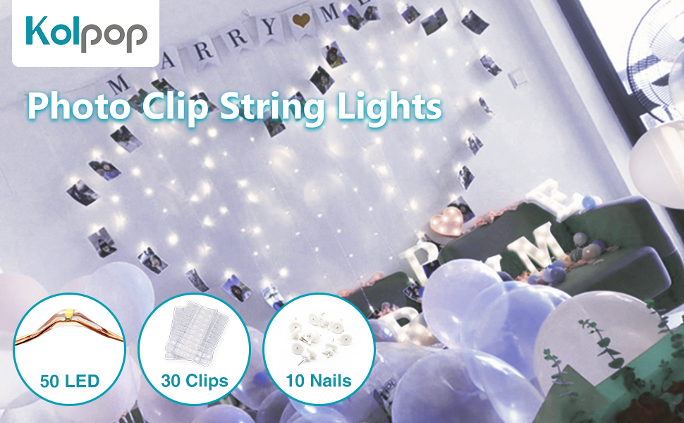 photo clip string lights