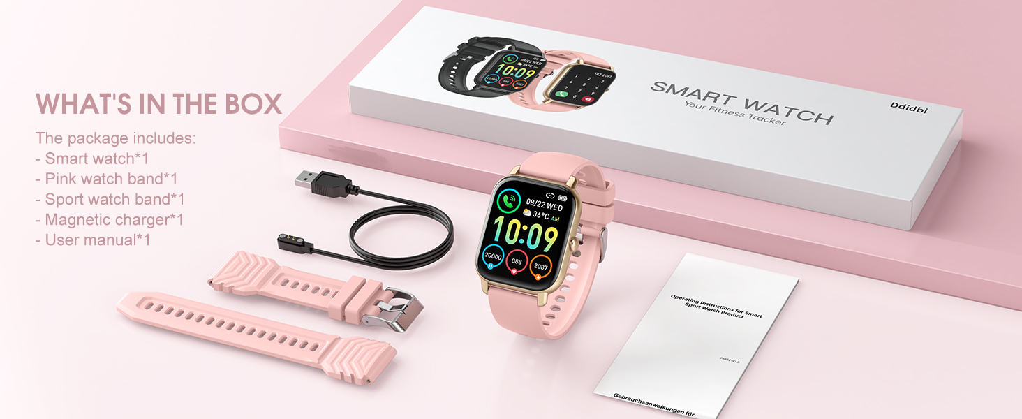 waterproof smart watches for women android watch for men smart watch strap smart watch charger