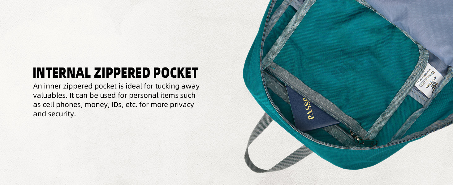 SKYSPER 12L LIGHTWEIGHT DAYPACK Multi Pocket