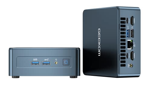 GEEKOM Mini IT12 NUC Desktop Computer - Mini PC with 12th Generation Intel Core i5-12450H